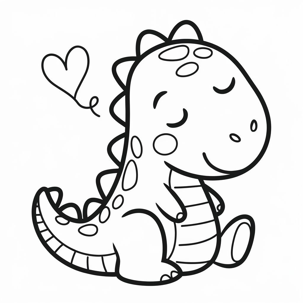 dinosauro da stampare e colorare