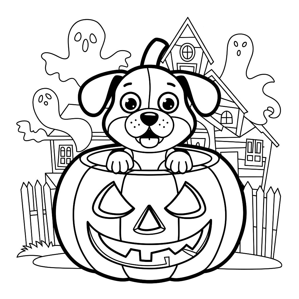 disegni halloween da colorare