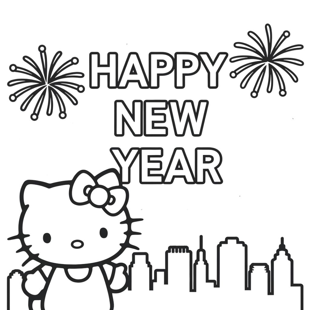 hello kitty stampa e colora