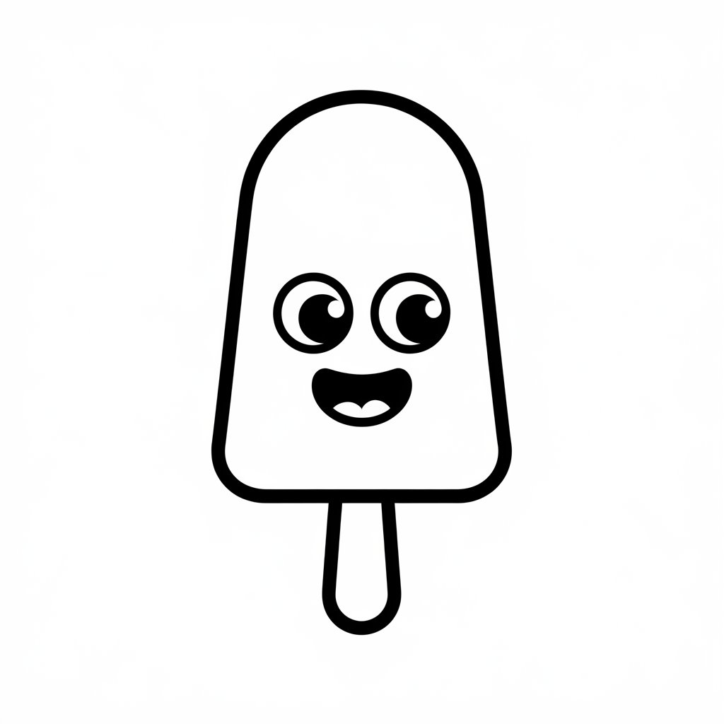 gelato unicorno da colorare