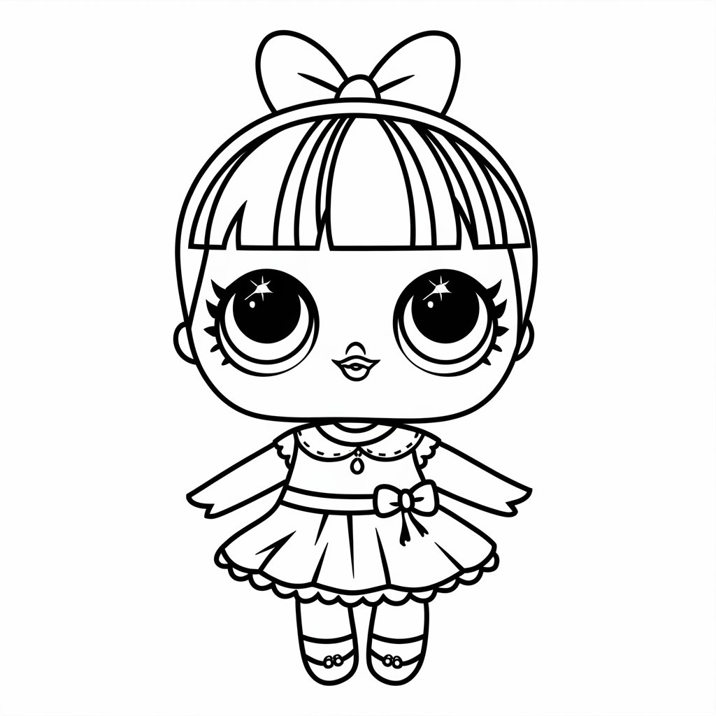 piccoli disegni kawaii da colorare