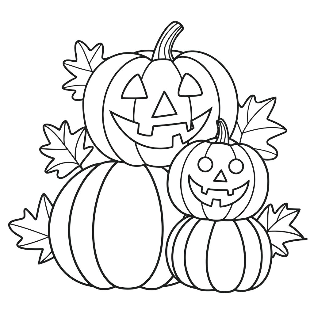 disegno autunno da colorare