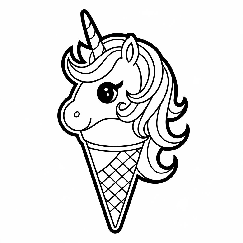 coppetta gelato da colorare