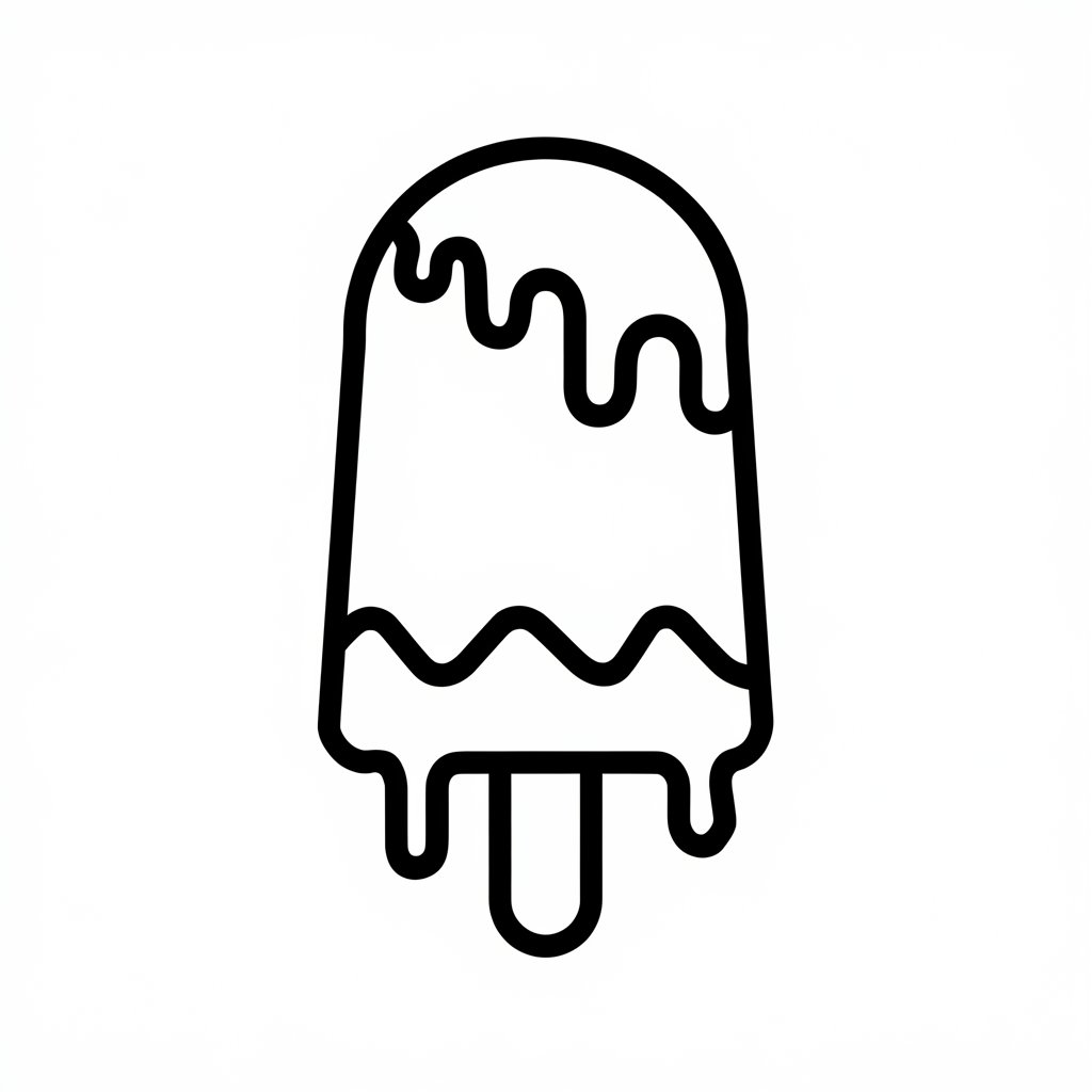 disegni gelati da colorare