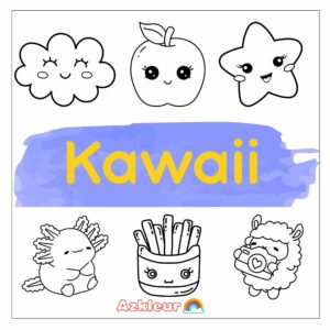 Disegni Kawaii da Colorare
