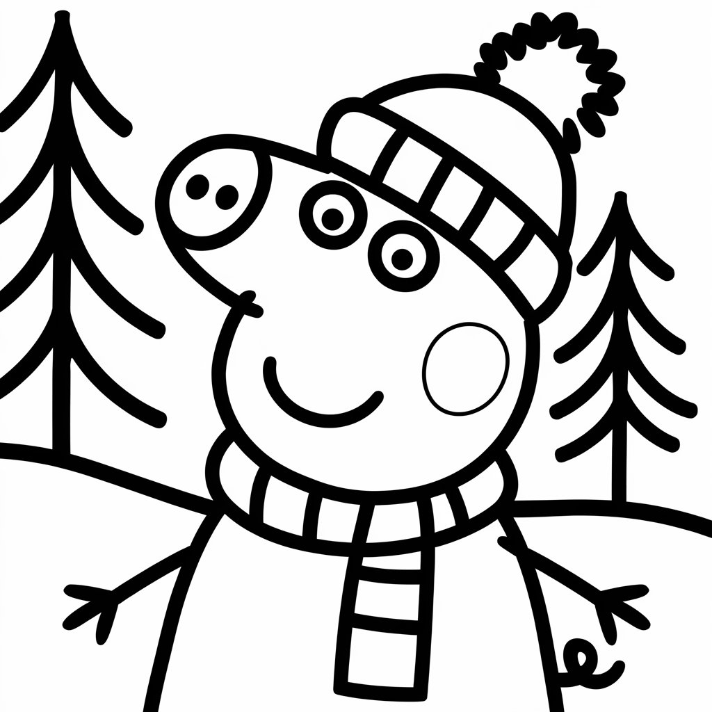 peppa pig immagini da colorare