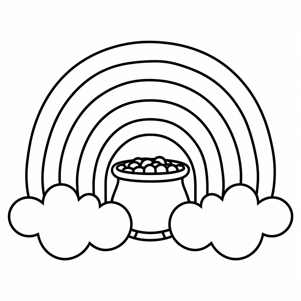 arcobalena da colorare