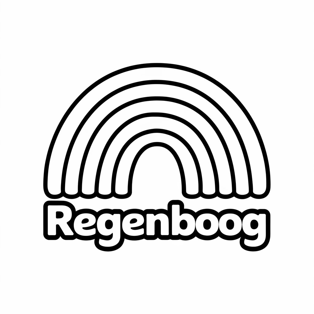 arcobaleno disegno da colorare