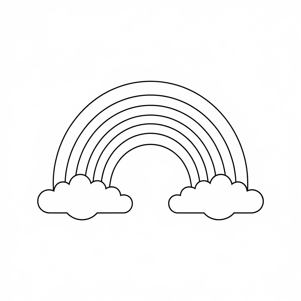 quali sono i colori dell'arcobaleno