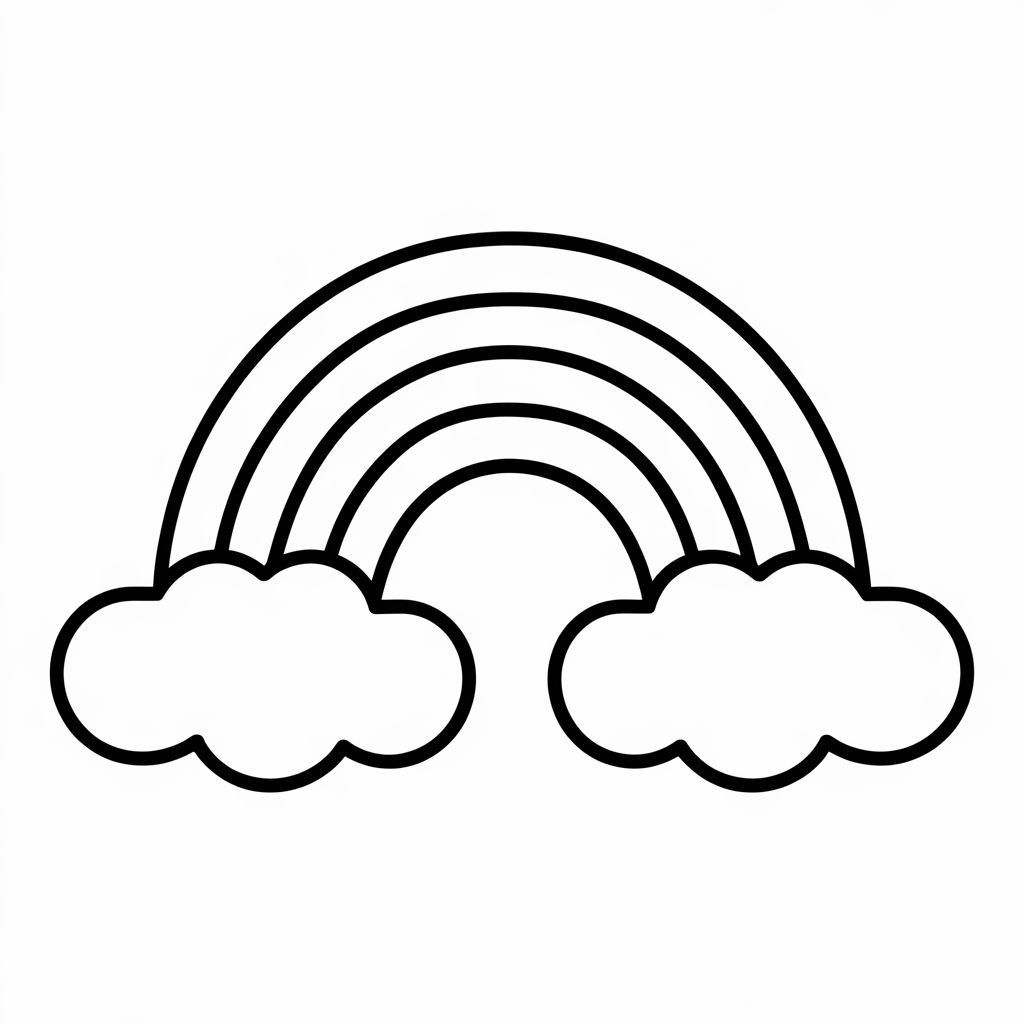 arcobaleno colori ordine