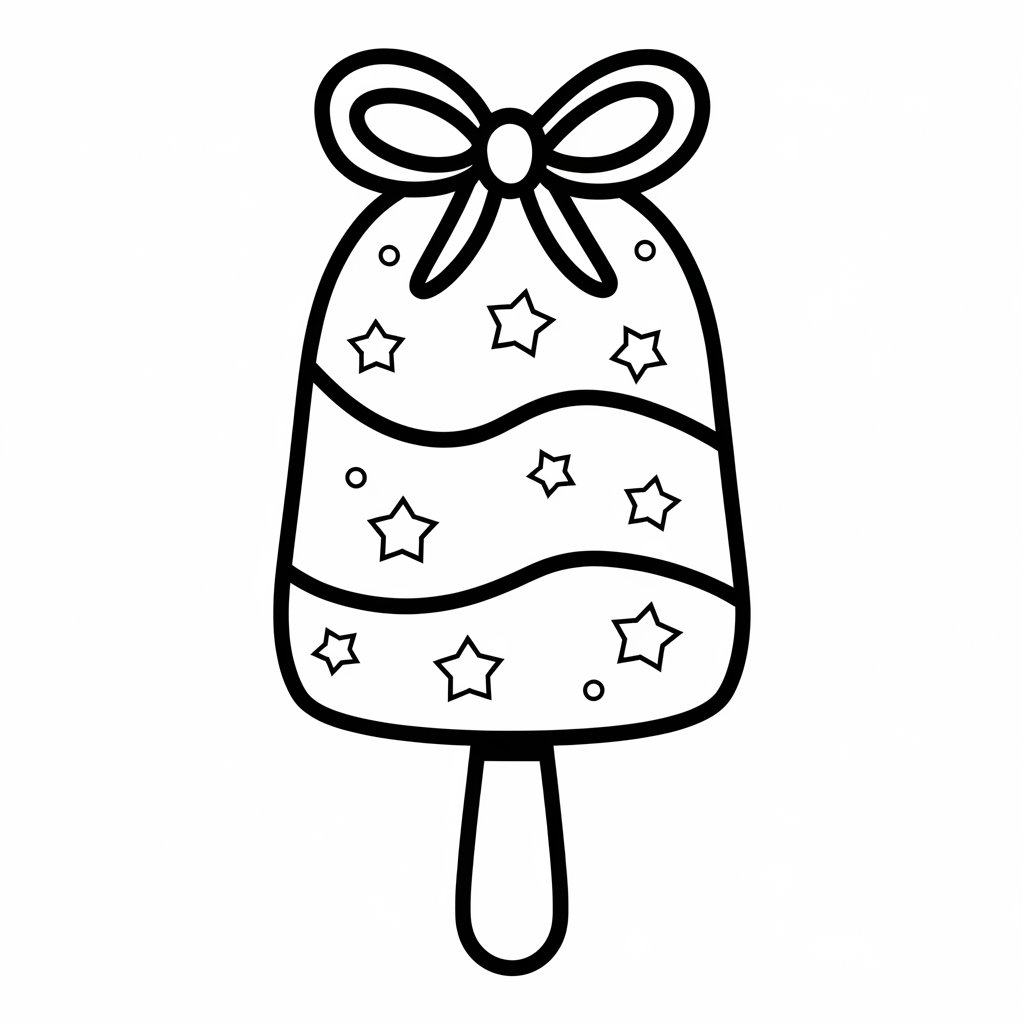 cono gelato da colorare