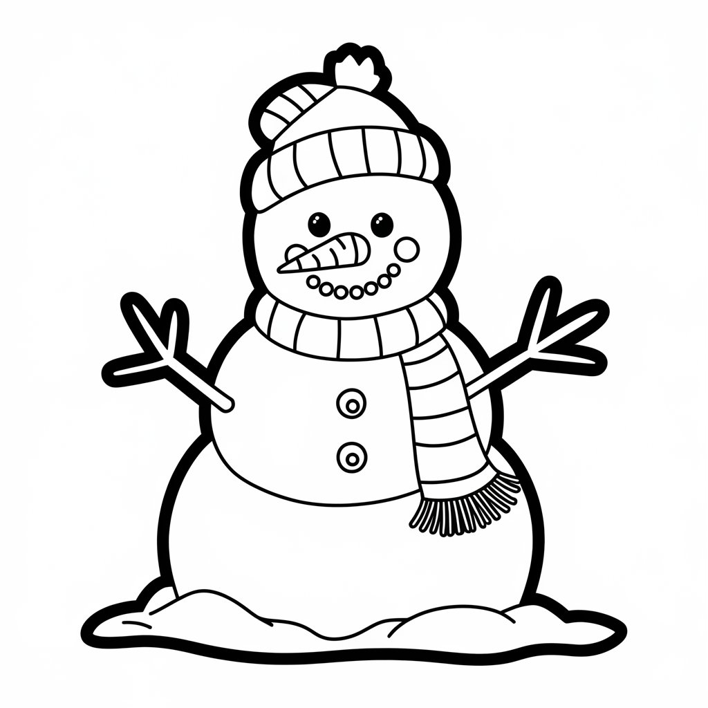 disegni sull'inverno da colorare