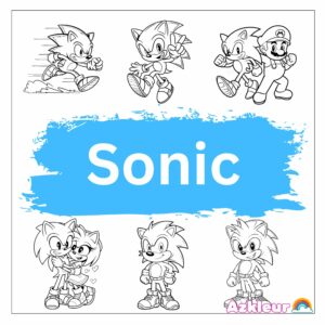 Sonic da Colorare