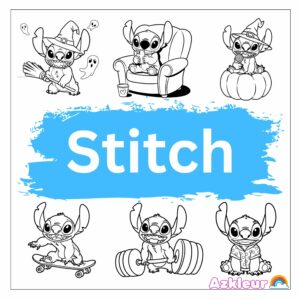 Stitch Da Colorare