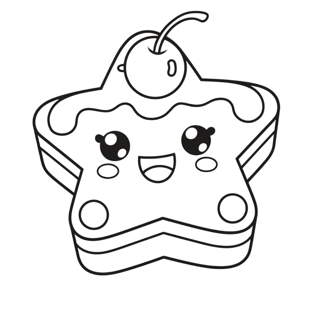 disegni di torte da colorare