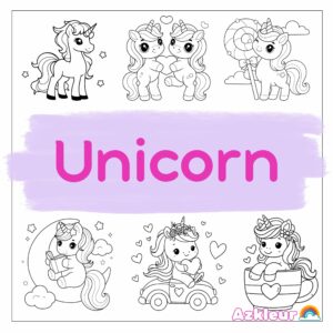 Disegni Unicorni da Colorare