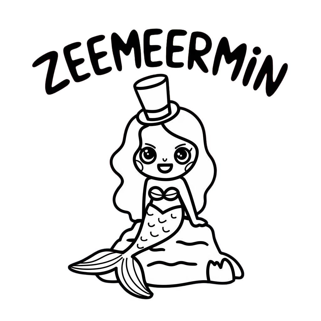 sirena da colorare e stampare