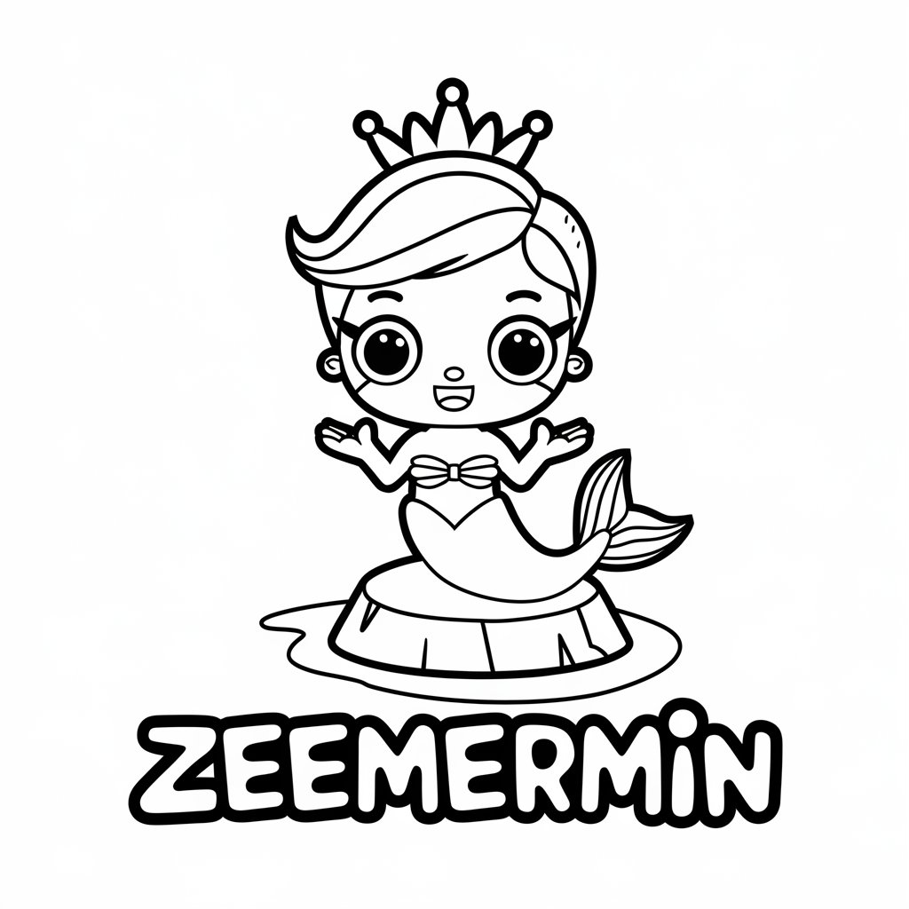 sirene disegni colorati