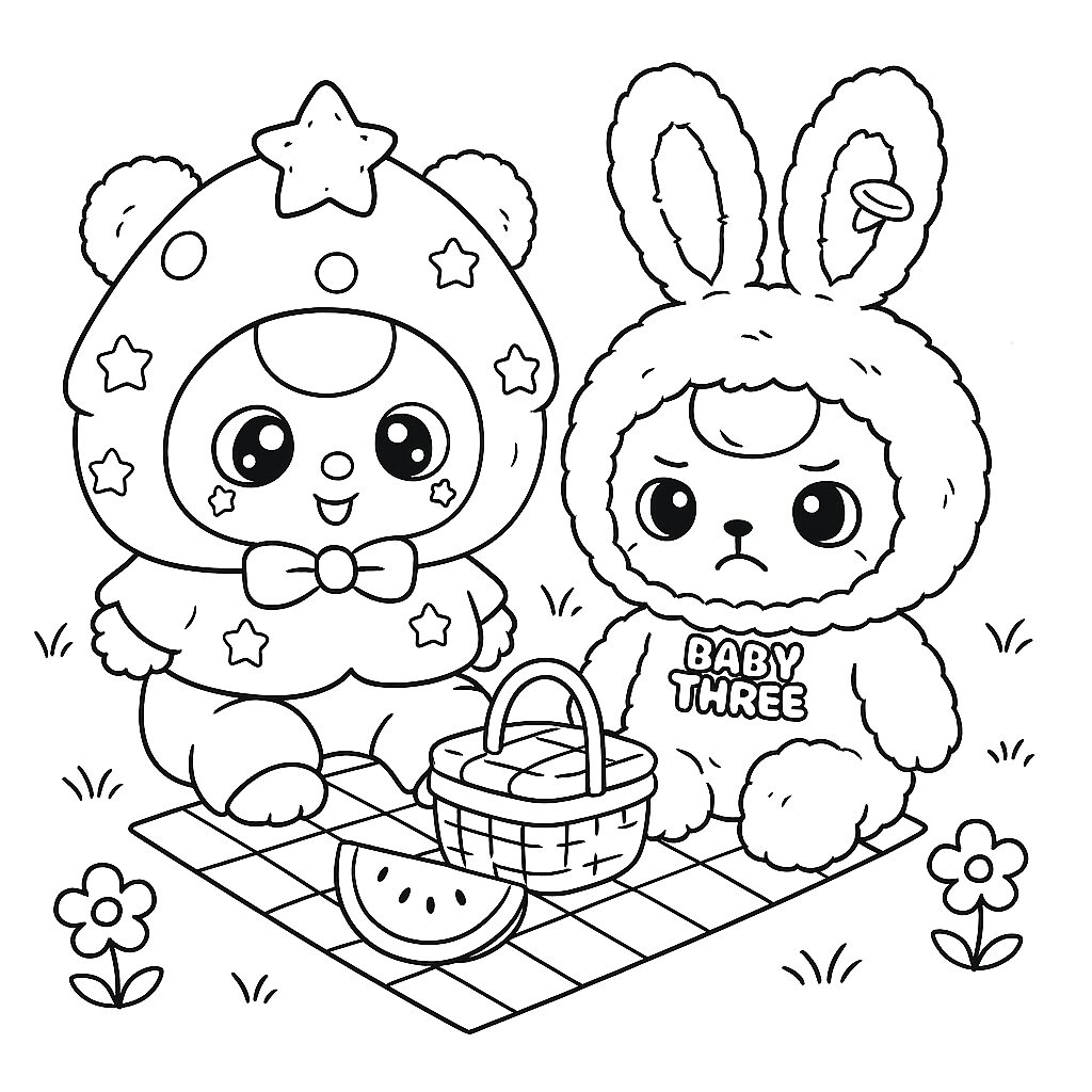 Baby Three e i suoi amici – stampa