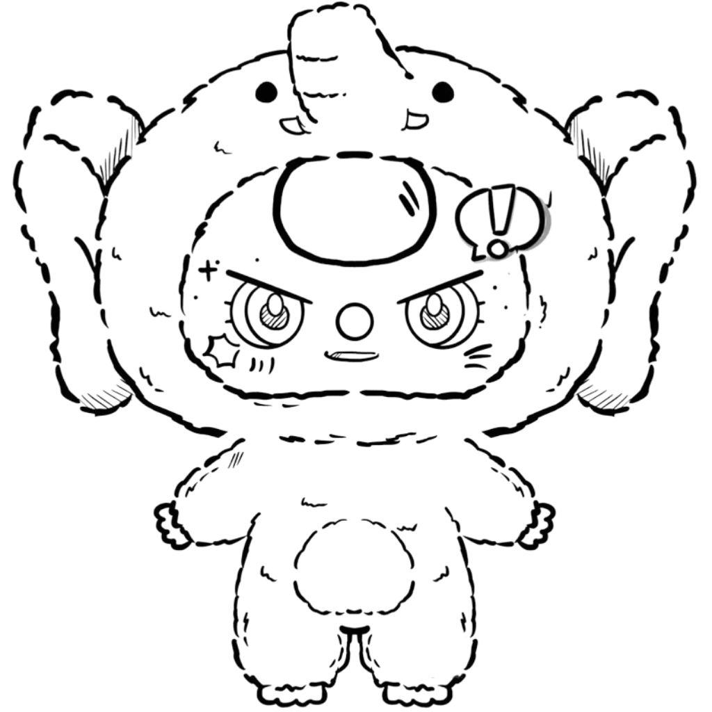 Scarica disegni baby three gratis