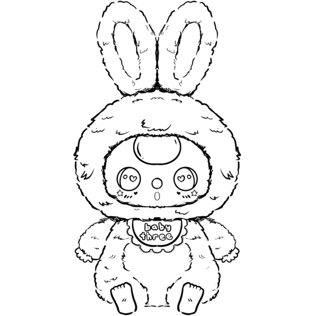 Disegni baby three gratuiti da scaricare