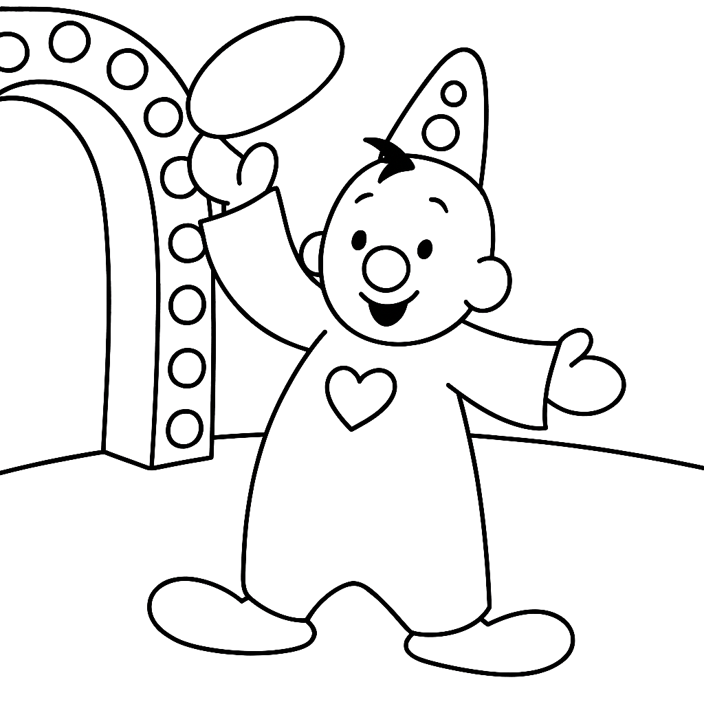 Disegno gratis di Bumba al Circo