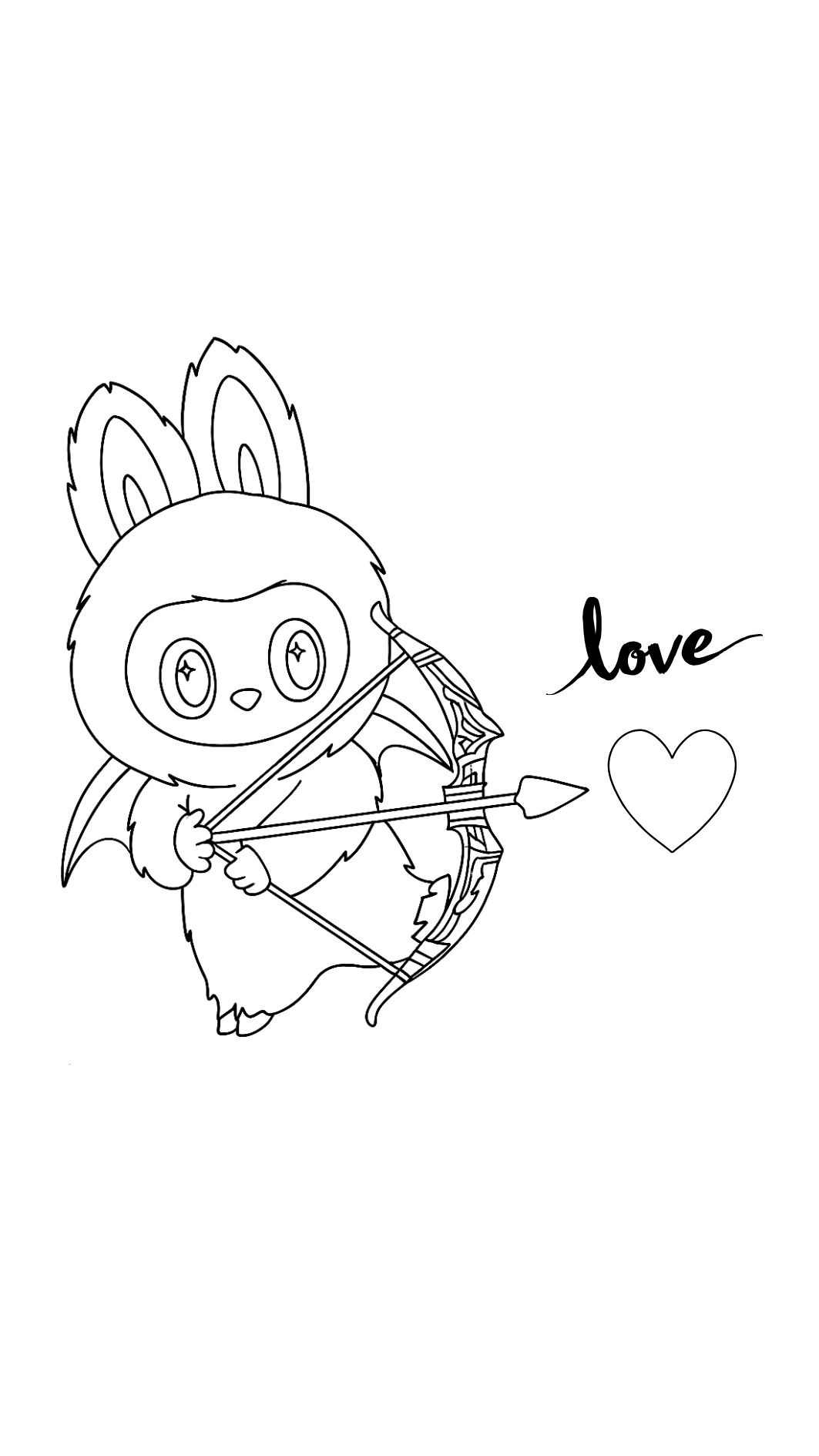 colorazione Labubu da scaricare gratis