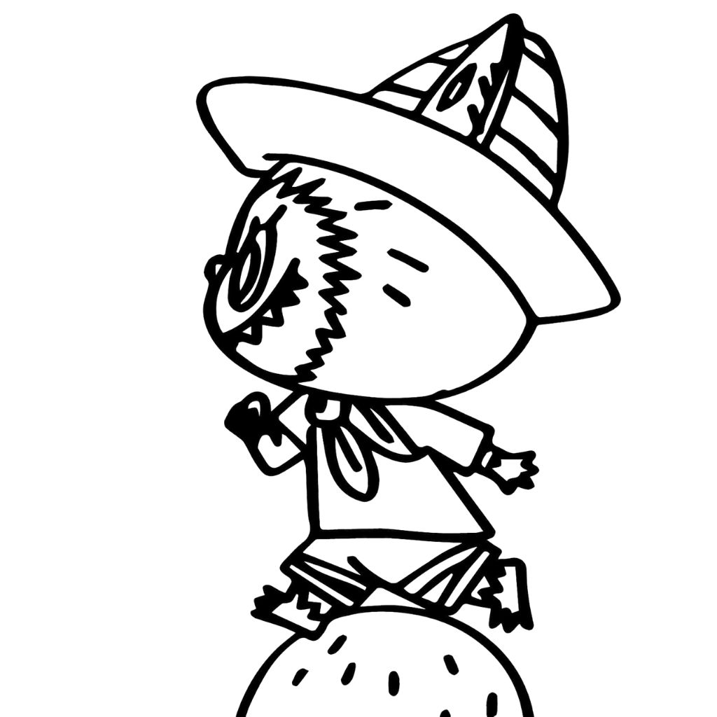 Labubu Disegno da colorare stampare