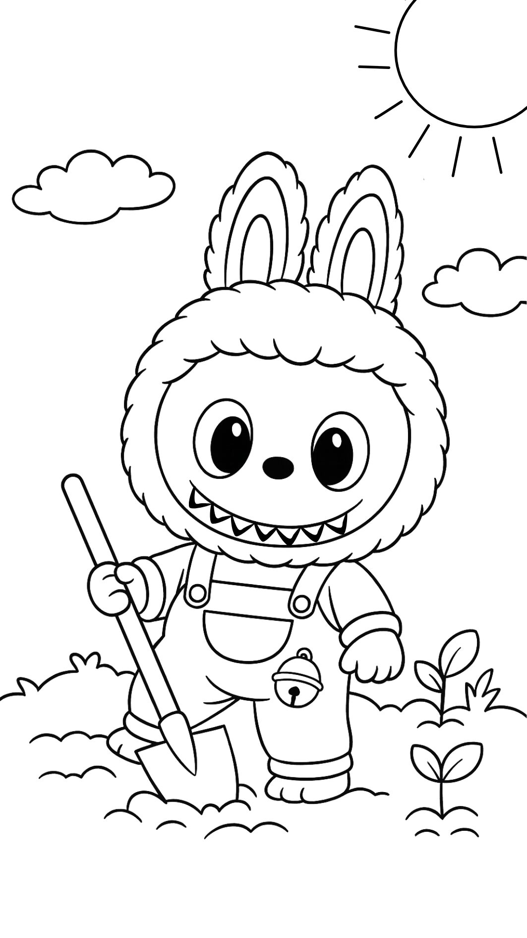 disegno Labubu gratis da stampare