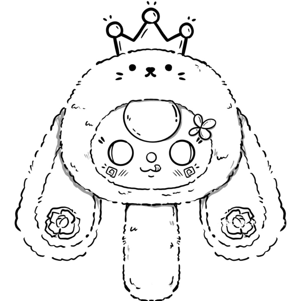 Divertenti immagini stampabili di baby three