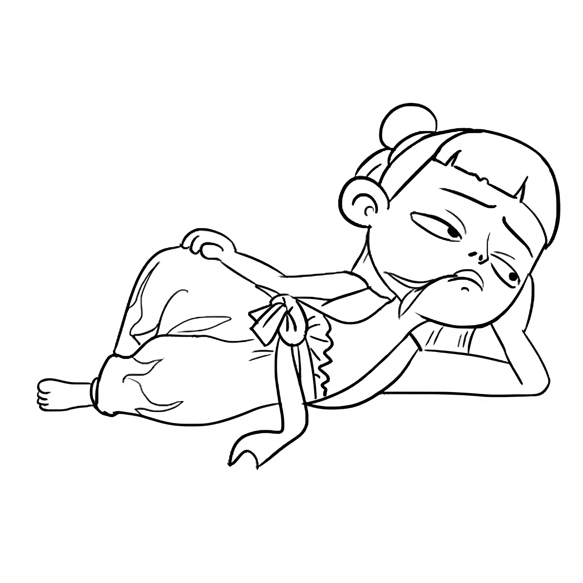 Pagine da colorare di Ne Zha da scaricare gratis