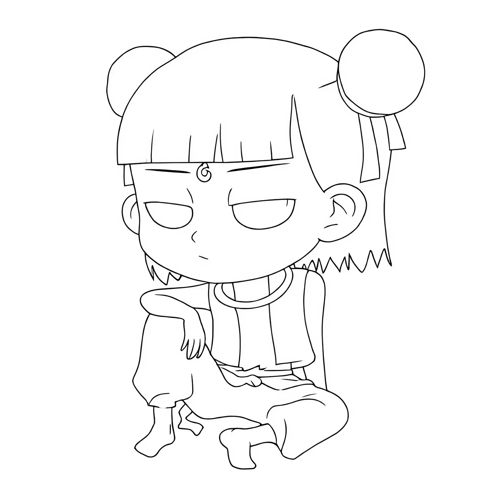 Disegni da colorare di Ne Zha gratuiti per bambini