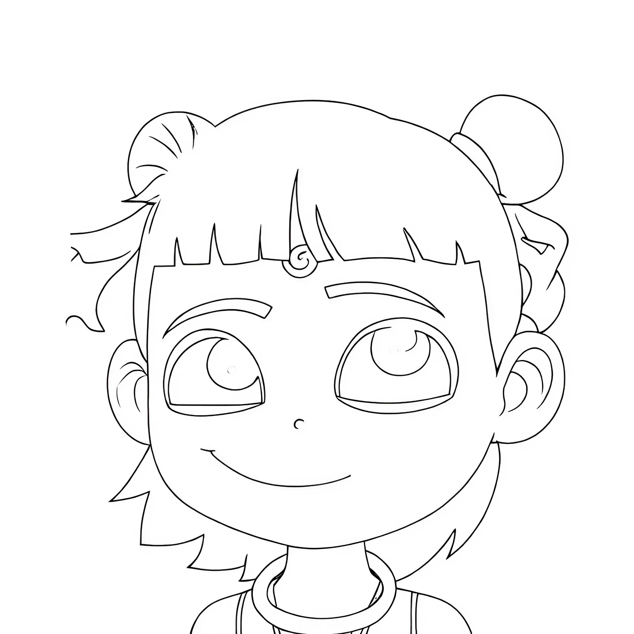 Divertenti pagine da colorare di Ne Zha da stampare