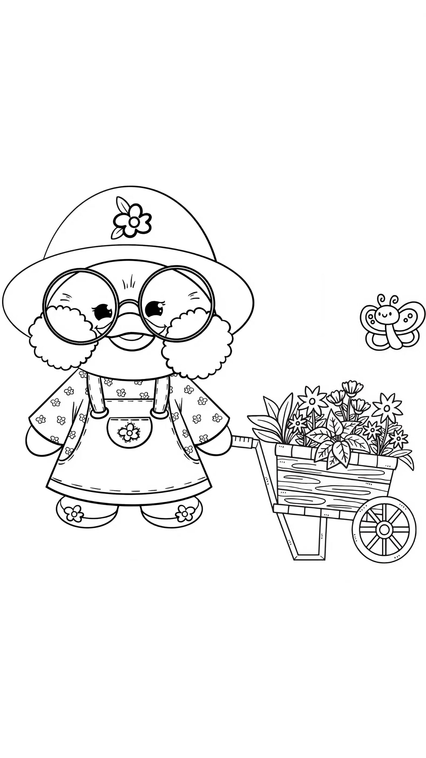 Scaricare paper duck da colore stampa gratuita