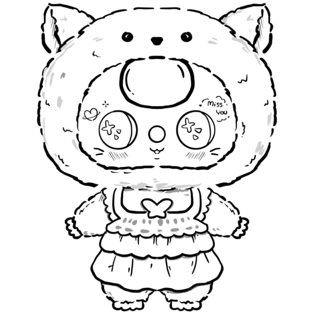 Disegni baby three gratis da scaricare