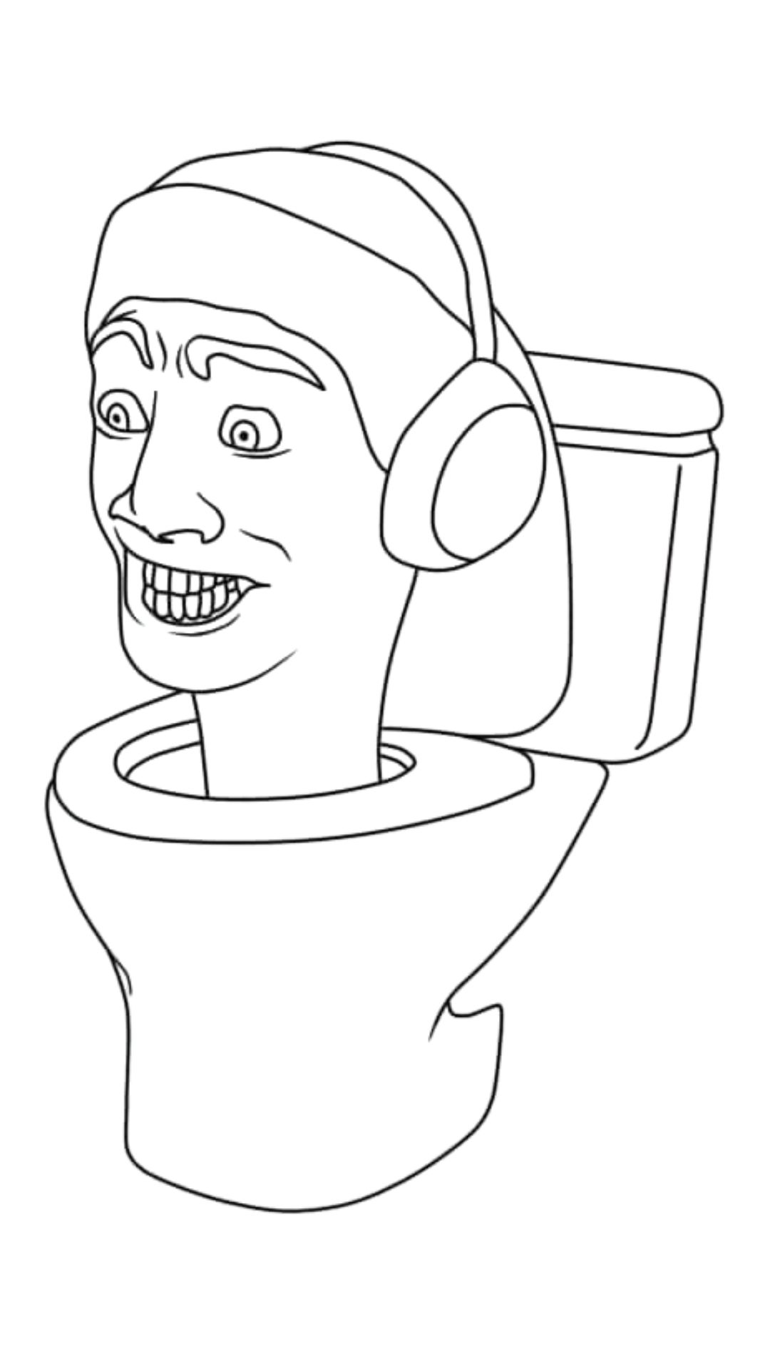 skibidi toilet coloring book