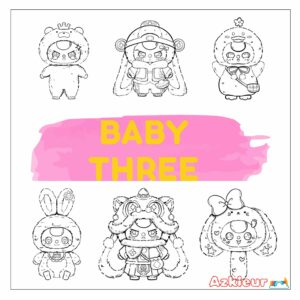 Colorare Baby Three