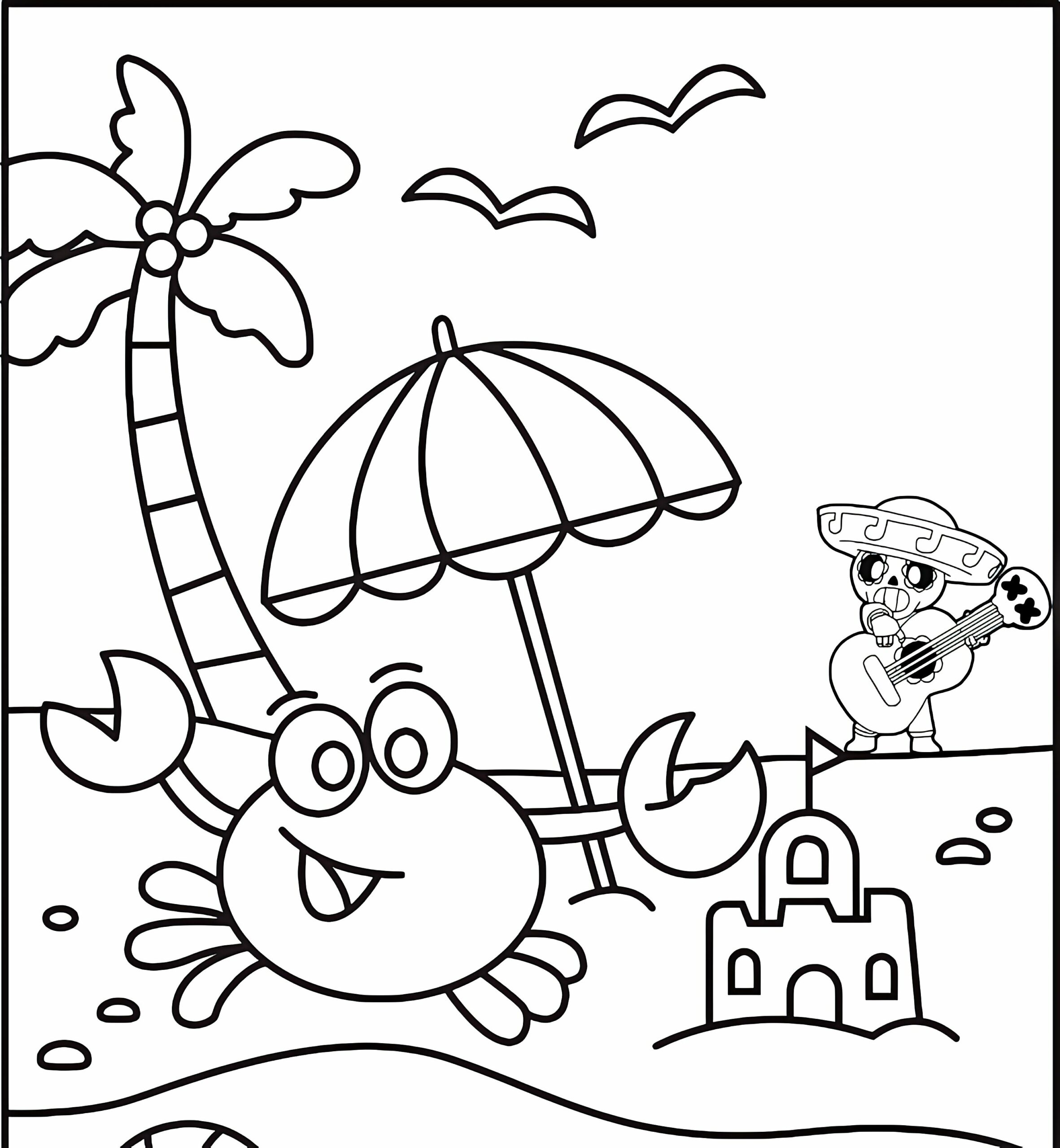 corvo brawl stars da colorare