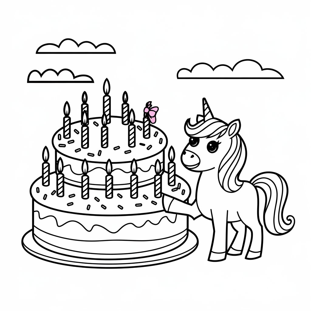 maschere unicorno da colorare