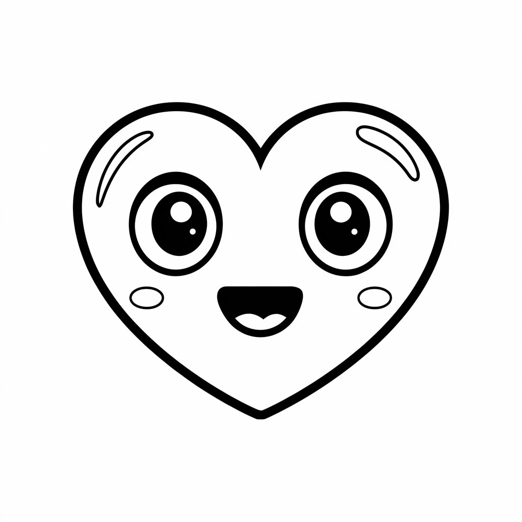 disegni da colorare cuori