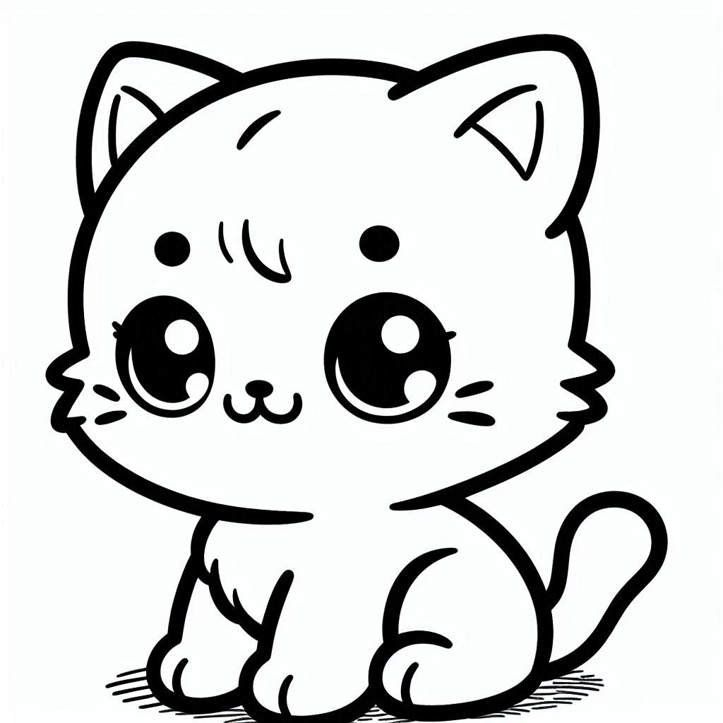 gattini da colorare