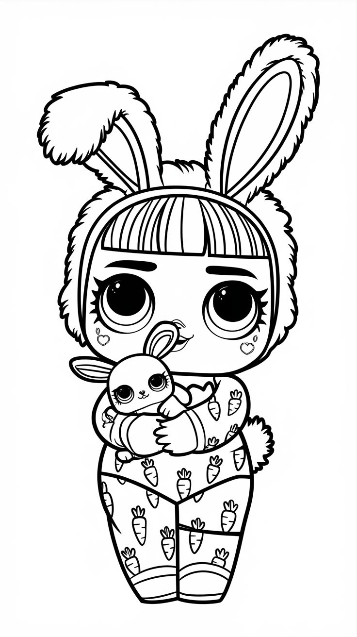 lol surprise disegni già colorati