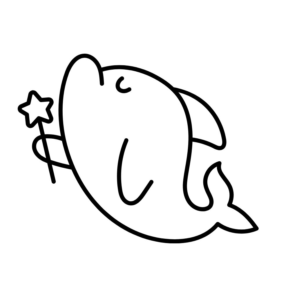 disegni delfino da colorare