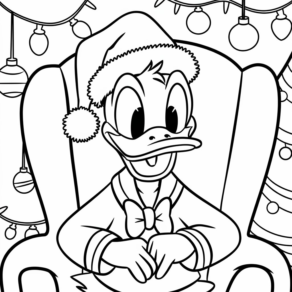 immagini paperino da colorare