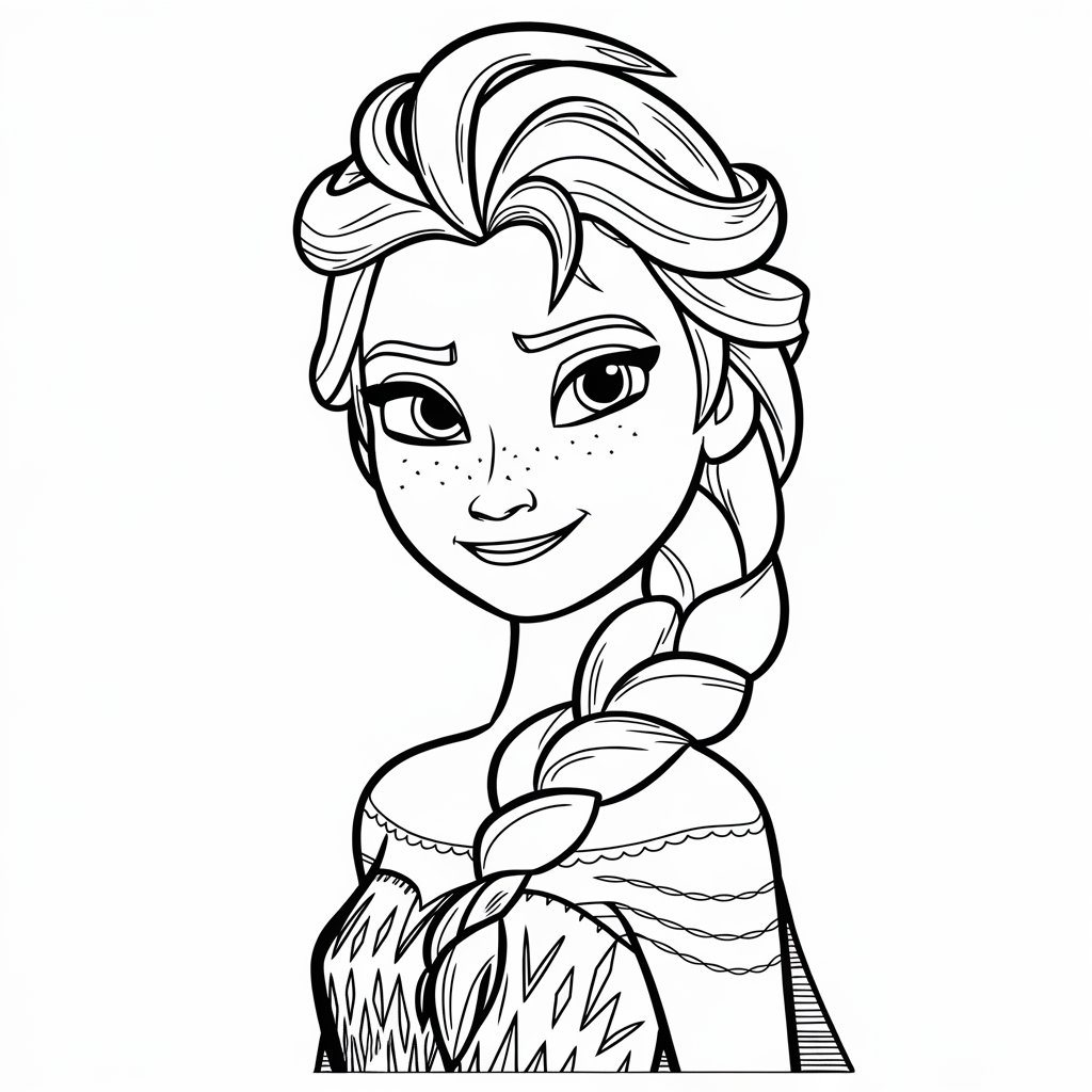 disegni da colorare di frozen