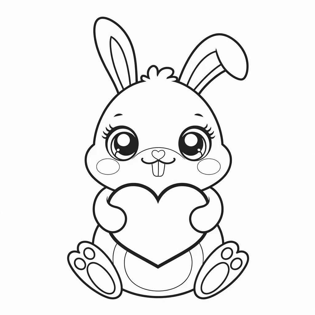 cuori da stampare e colorare