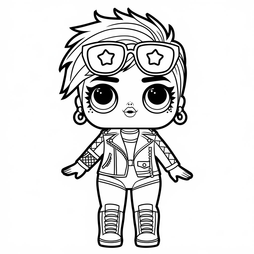 lol surprise disegni colorati