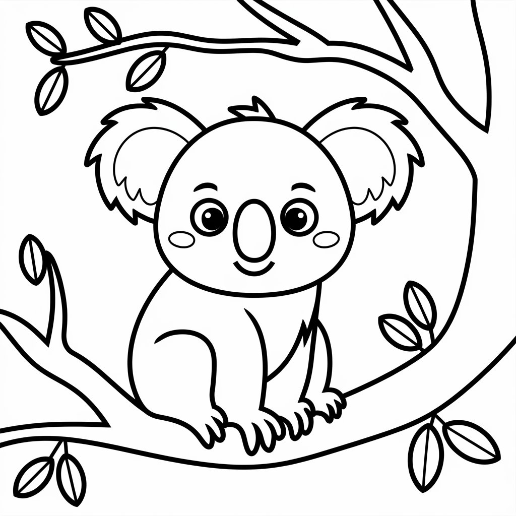 koala color sheet