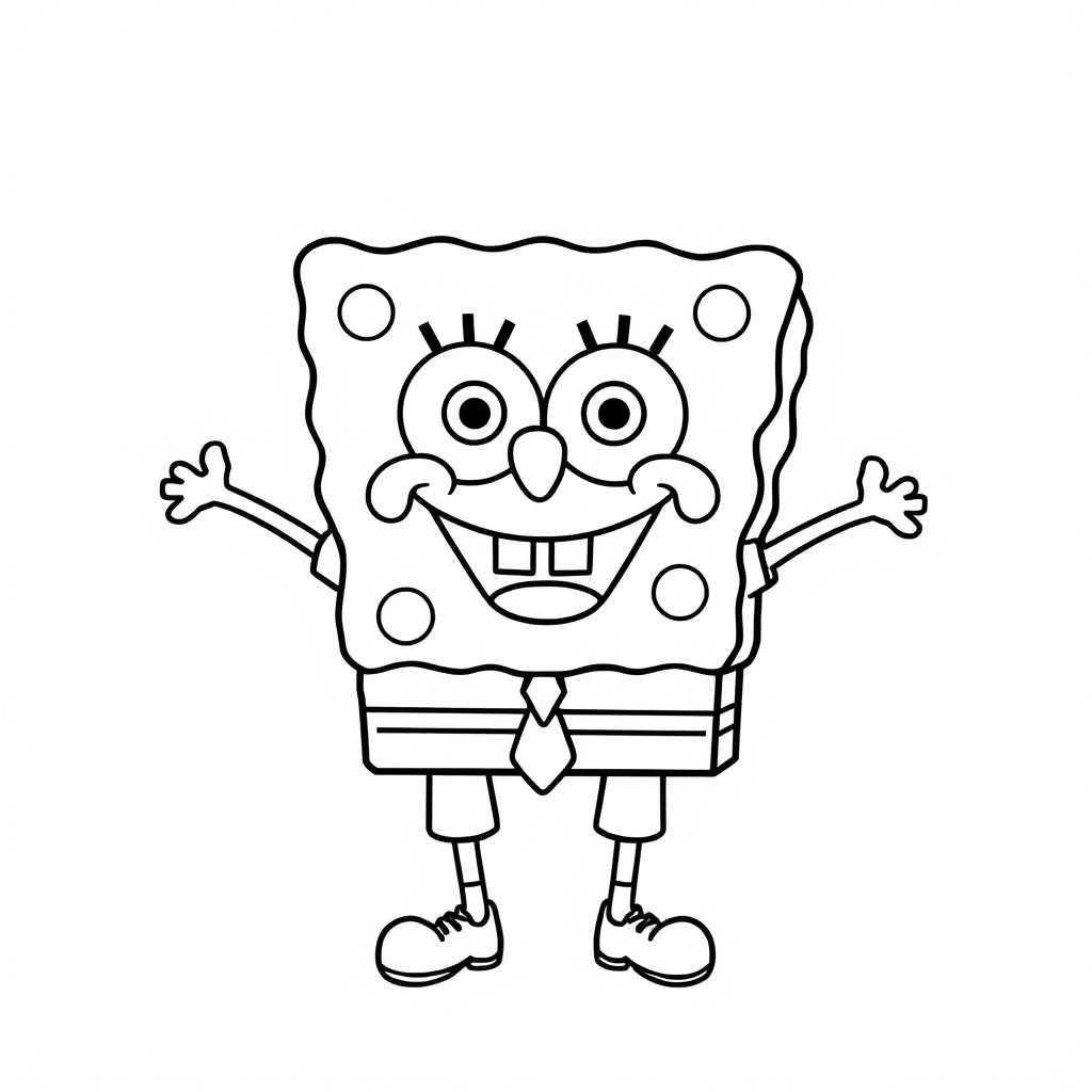 personaggi spongebob da colorare