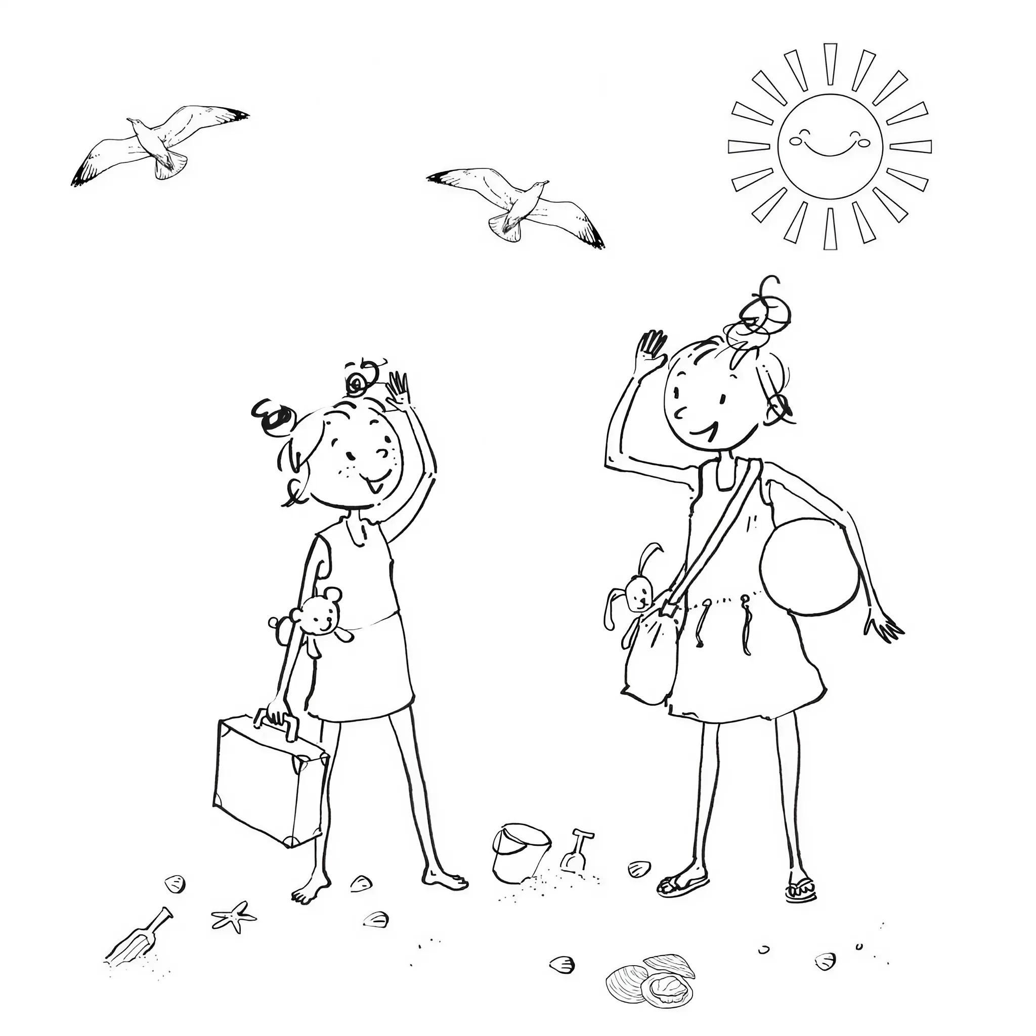 Zoete Zusjes disegni da stampare gratis